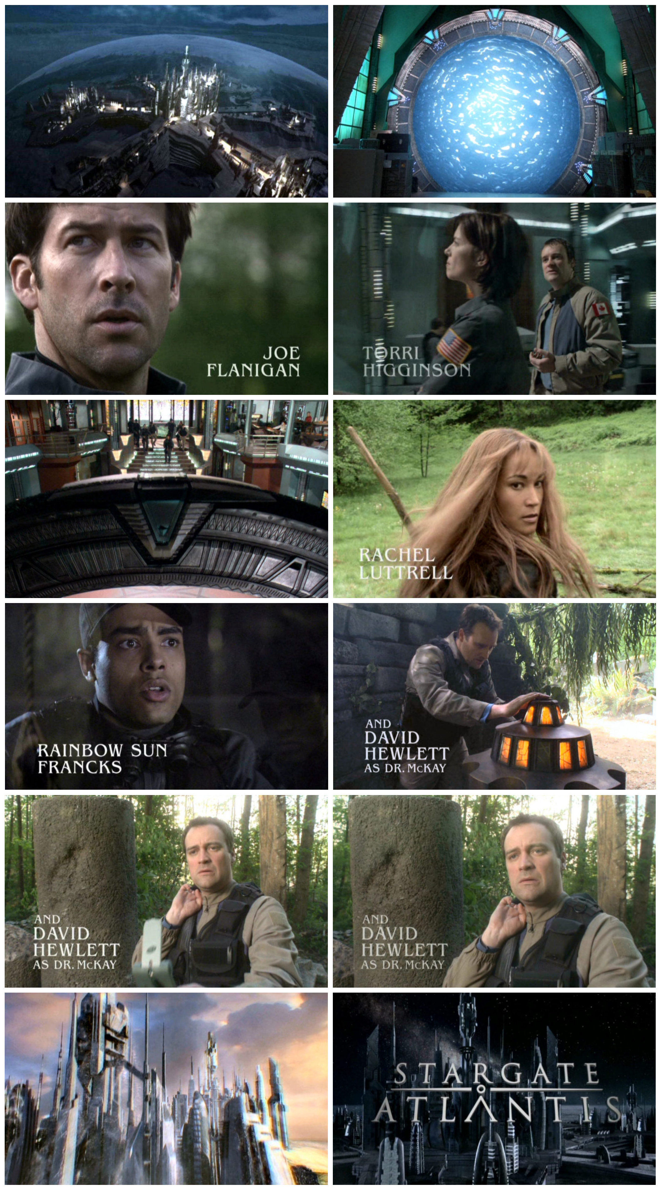 Stargate Atlantis Season 01 Credits - Screen Captures

