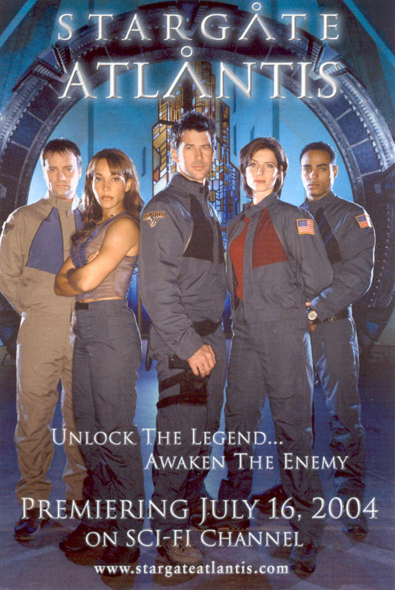 Stargate Atlantis - SyFy Channel Promotion Postcard 
Keywords: media_promo