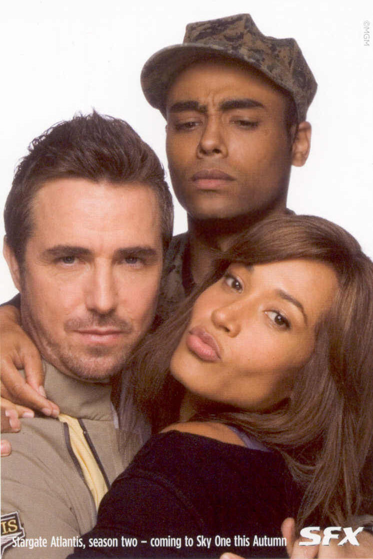 Stargate Atlantis - SFX Promotion Postcard 
Keywords: media_promo