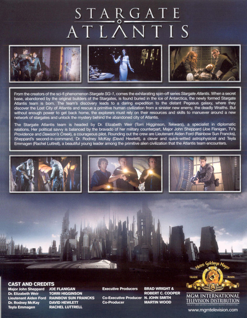 Stargate Atlantis - Promotion Card - Back
Keywords: media_promo;