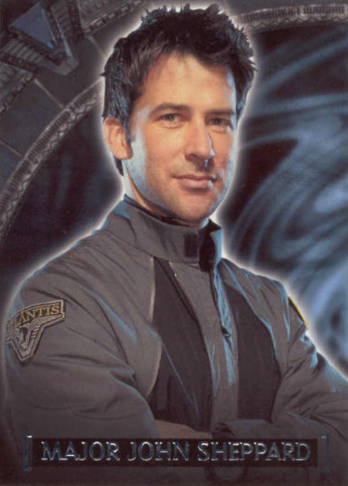 Stargate Atlantis - Sci-Fi Channel Promotion Card - Sheppard
Keywords: media_promo